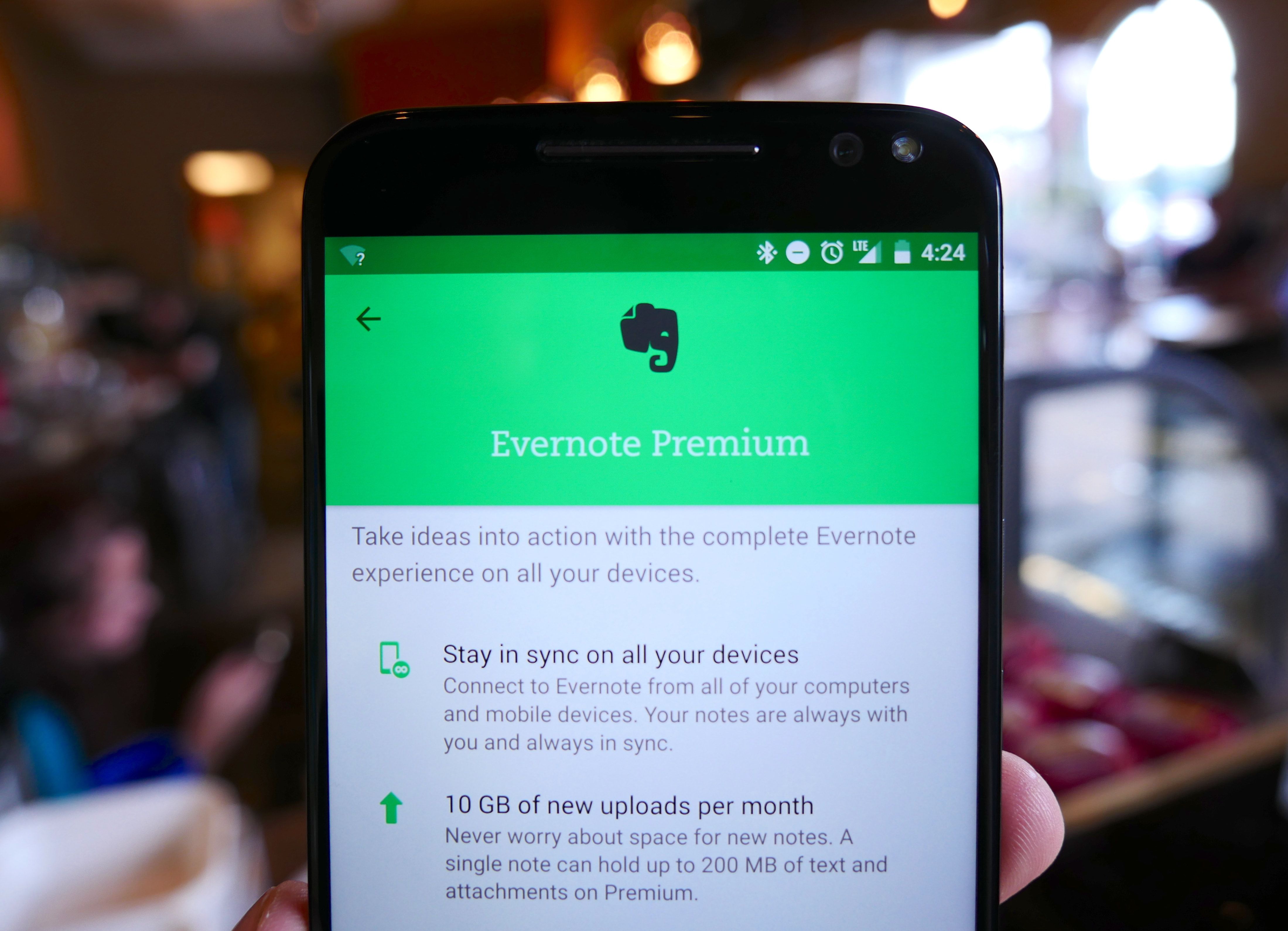 how to use evernote premium