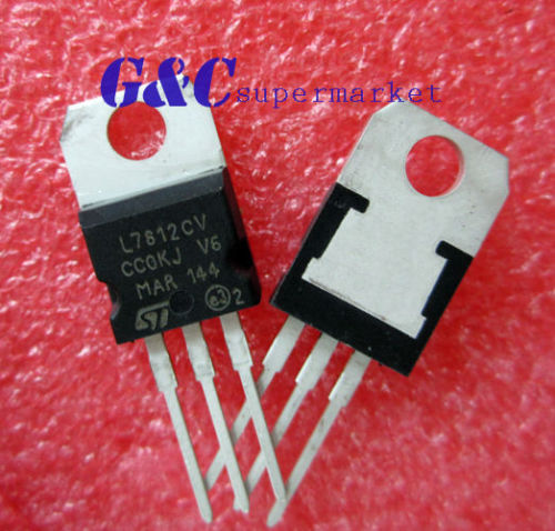 10PCS-IC-L7812CV-TO-220-Voltage-Regulator-12V-NEW-GOOD-QUALITY-T27