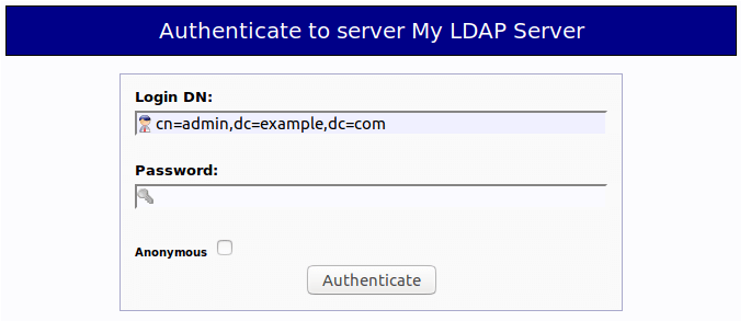 openldap web interface